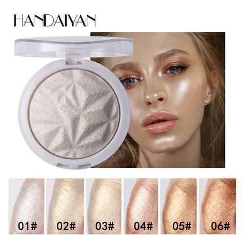 Highlighter Facial Bronzers Palette Makeup Glow Face