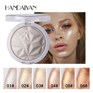Highlighter Facial Bronzers Palette Makeup Glow Face