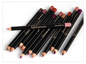 12 Colors Lip Pencils Matte