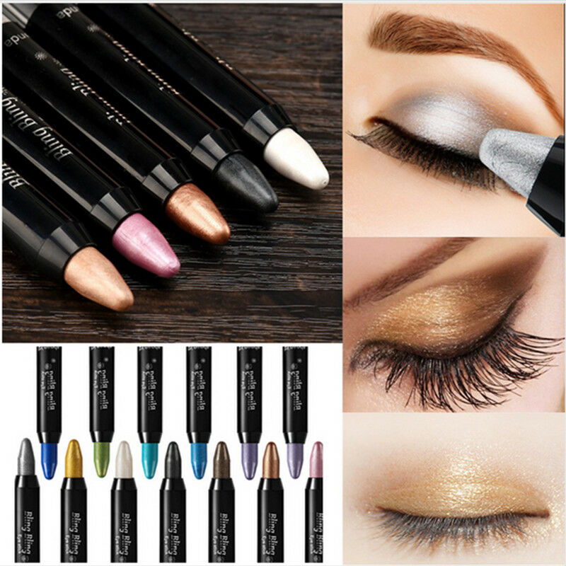 Women Waterproof Highlighter Eyeshadow Pencil