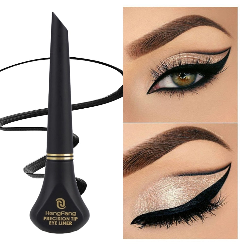 Black Makeup Cosmetic Waterproof Long Lasting Eye Liner